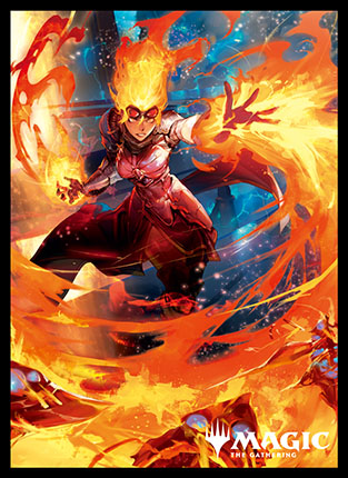 プレイヤーズカードスリーブ『灯争大戦』《炎の職工、チャンドラ