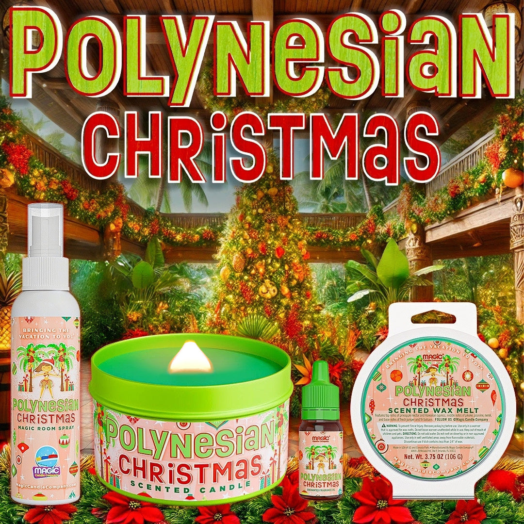 Polynesian Christmas | Holiday Resort Scent – Magic Candle Company
