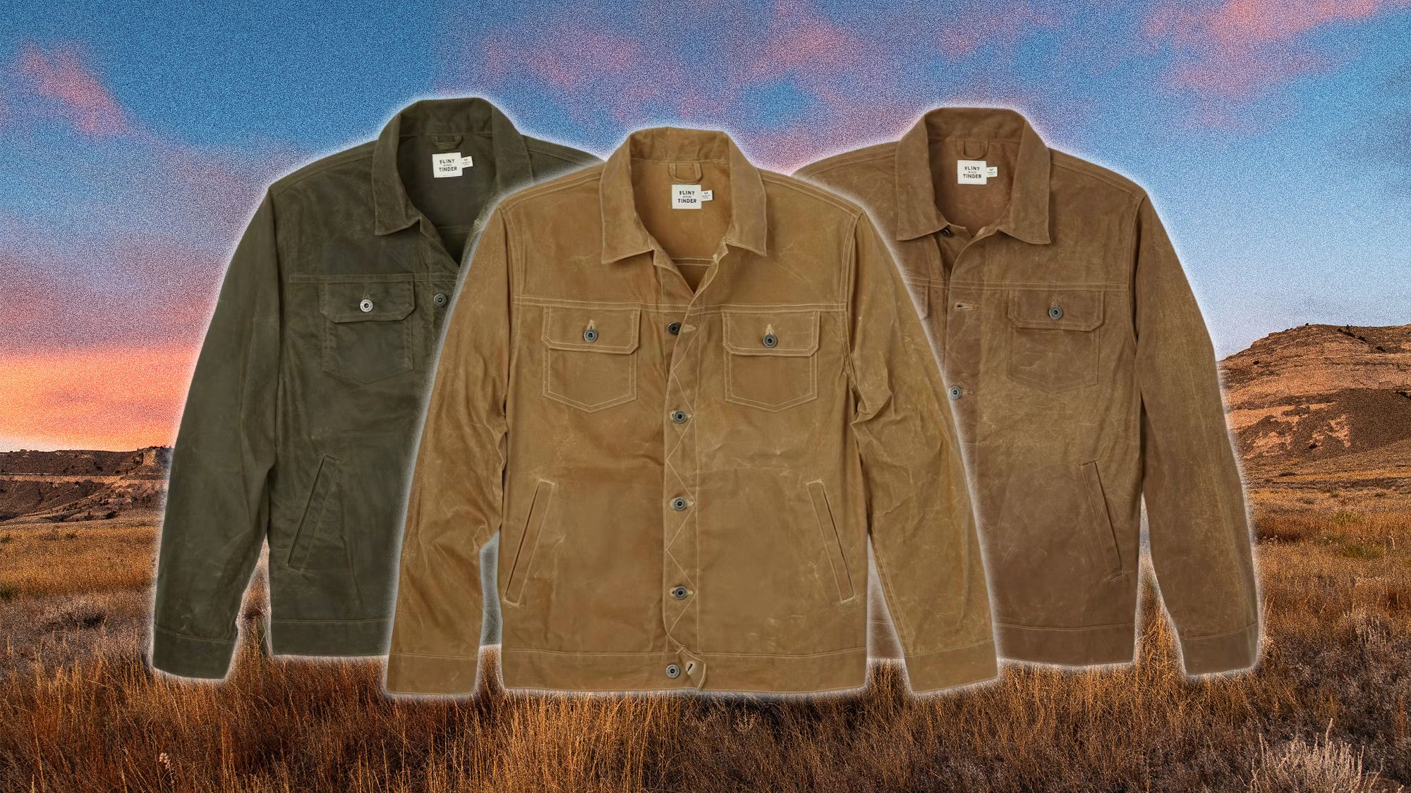 The Flint and Tinder Waxed Trucker Jacket Just Got a Blockbuster