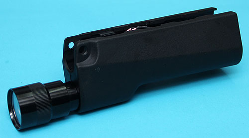 G&P MP5 LEDフラッシュライト付きハンドガード BK | ミリタリーベース