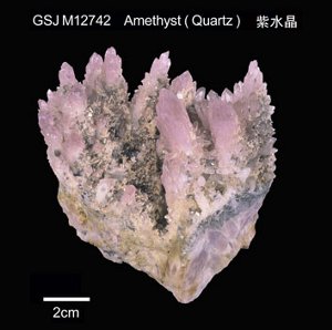 栃木県富井鉱山の鉱物