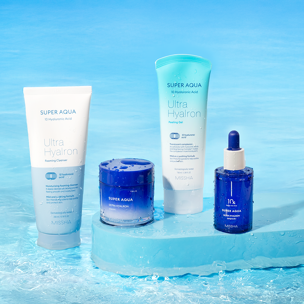 Super Aqua Hydrating K-Beauty Skincare Routine Kit – MISSHA US