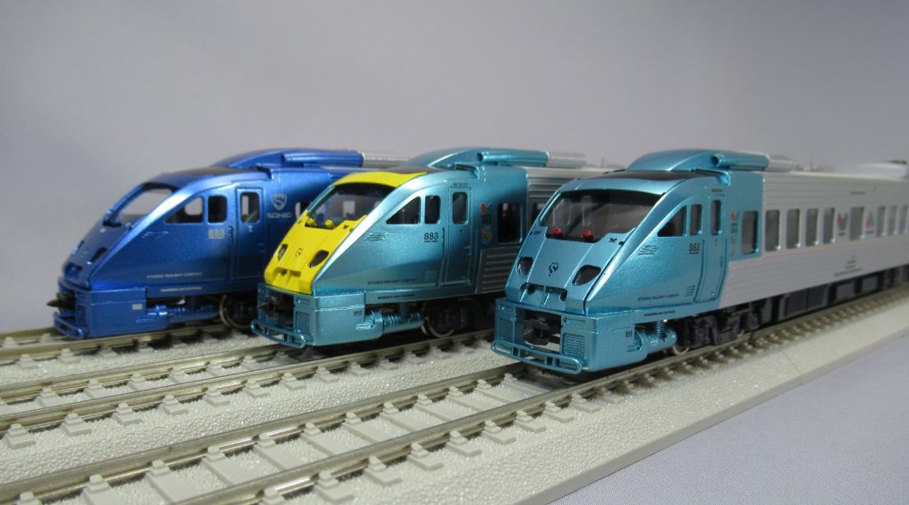 JR九州883系ソニック「匠」シリーズリニューアル再生産 - 鉄道模型の