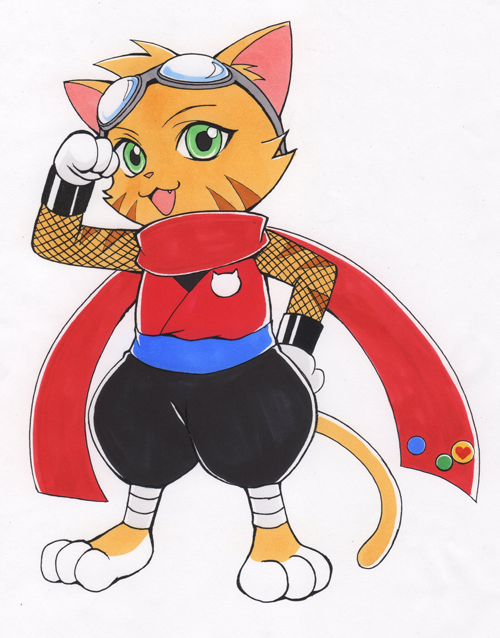 漫画416「年の瀬」 – にゃんじゃくん四コマ漫画