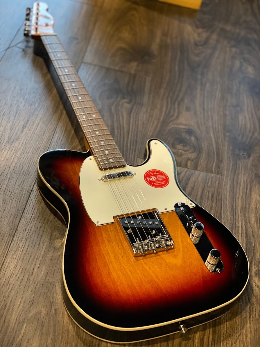Squier Classic Vibe 60s Custom Telecaster with Laurel FB in 3-Tone