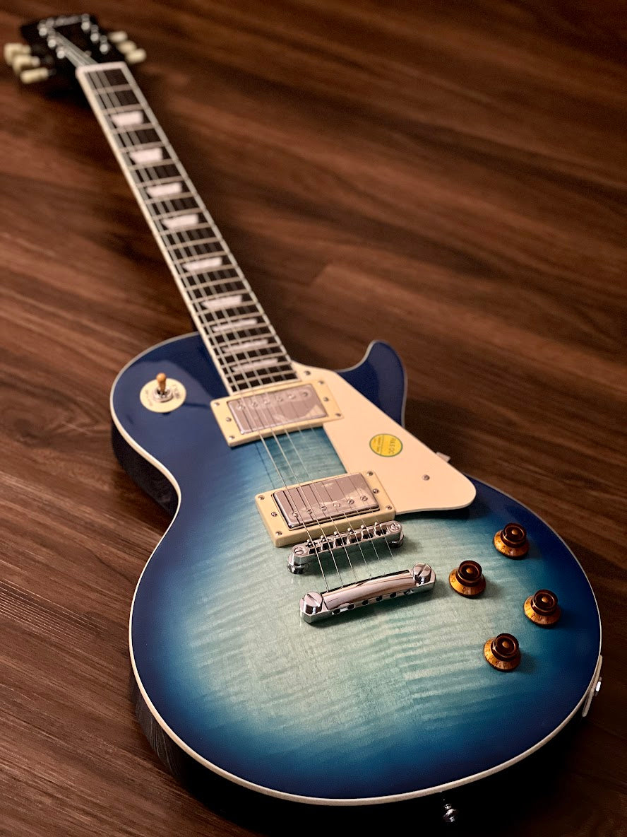 Tokai ALS-62F OBB/R Love Rock in Ocean Blue Burst with AAAA Flame