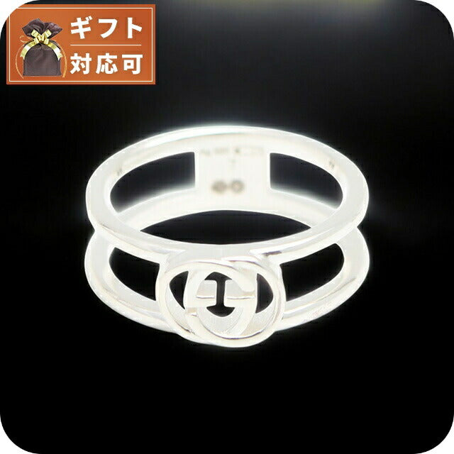 グッチ GUCCI リング 298036-J8400-8106 7号 インターロッキングG