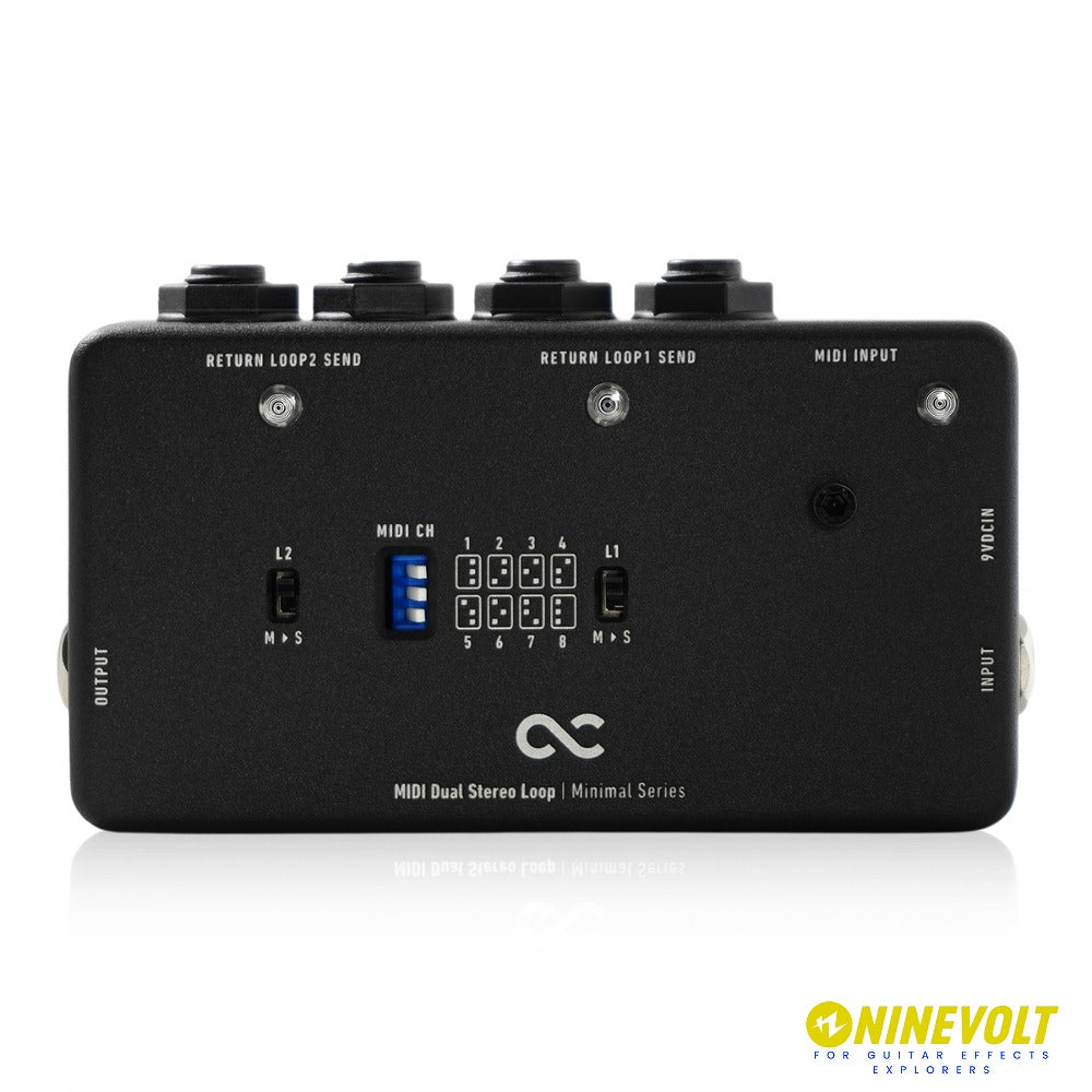 One Control - Minimal Series MIDI Dual Stereo Loop | スイッチャー