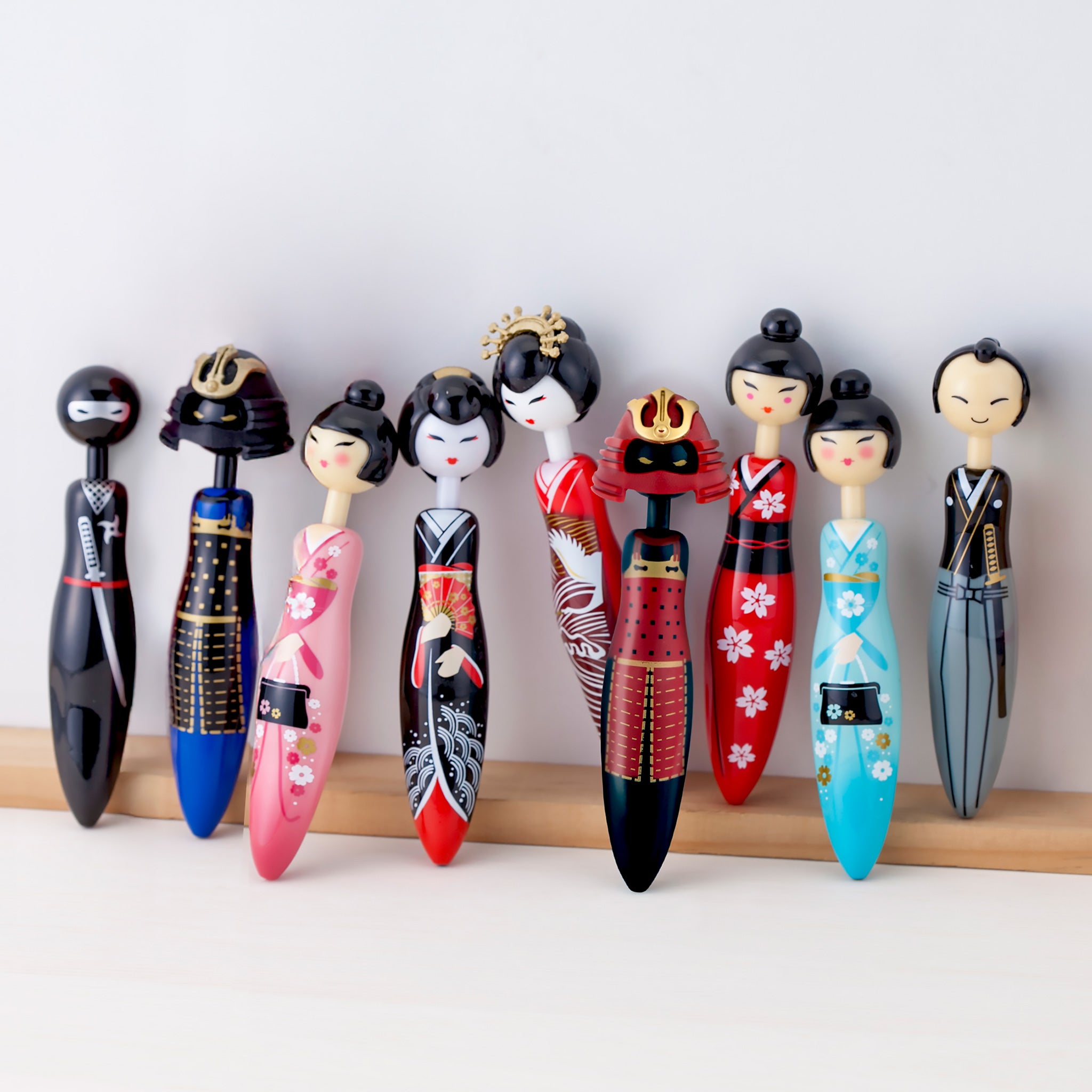 のレン ジャペン / こけしボールペン ノック式 (インク黒） – NOREN