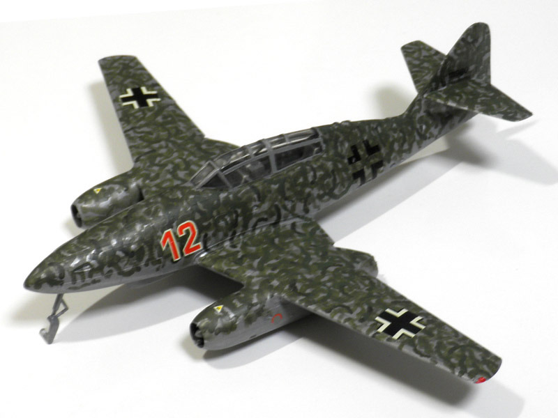 エレール 1/72 メッサーシュミット Me 262 B-1a/U1 の製作（その4