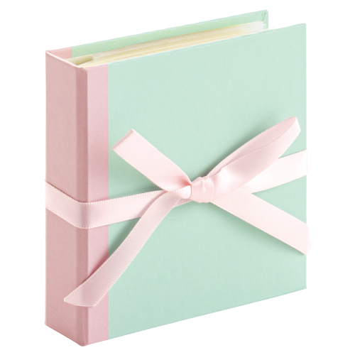 富士フイルム チェキアルバム20 ミントピンク 20枚収納 チェキ用