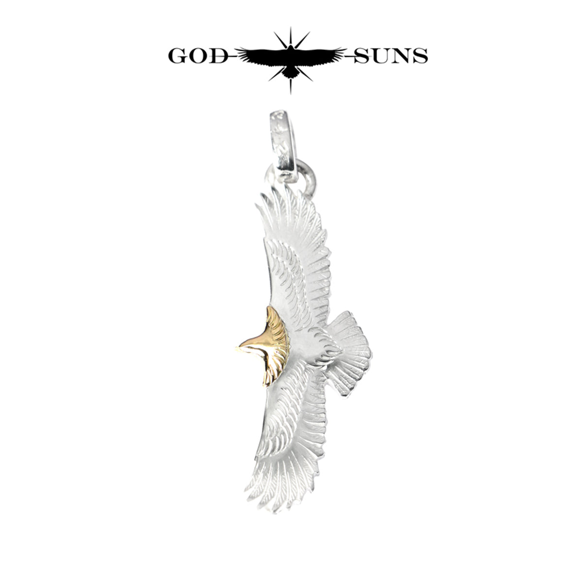 頭金イーグルチャーム（大）（左向き） – GOD SUNS