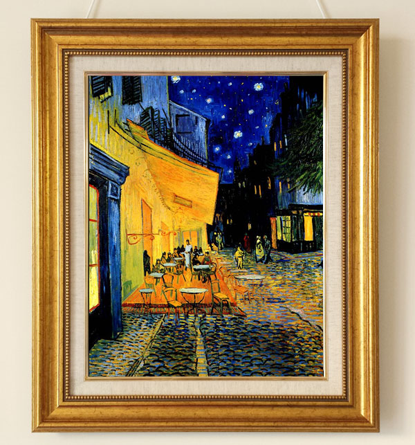 フィンセント・ファン・ゴッホ 『夜のカフェテラス』 | 肖像画と有名