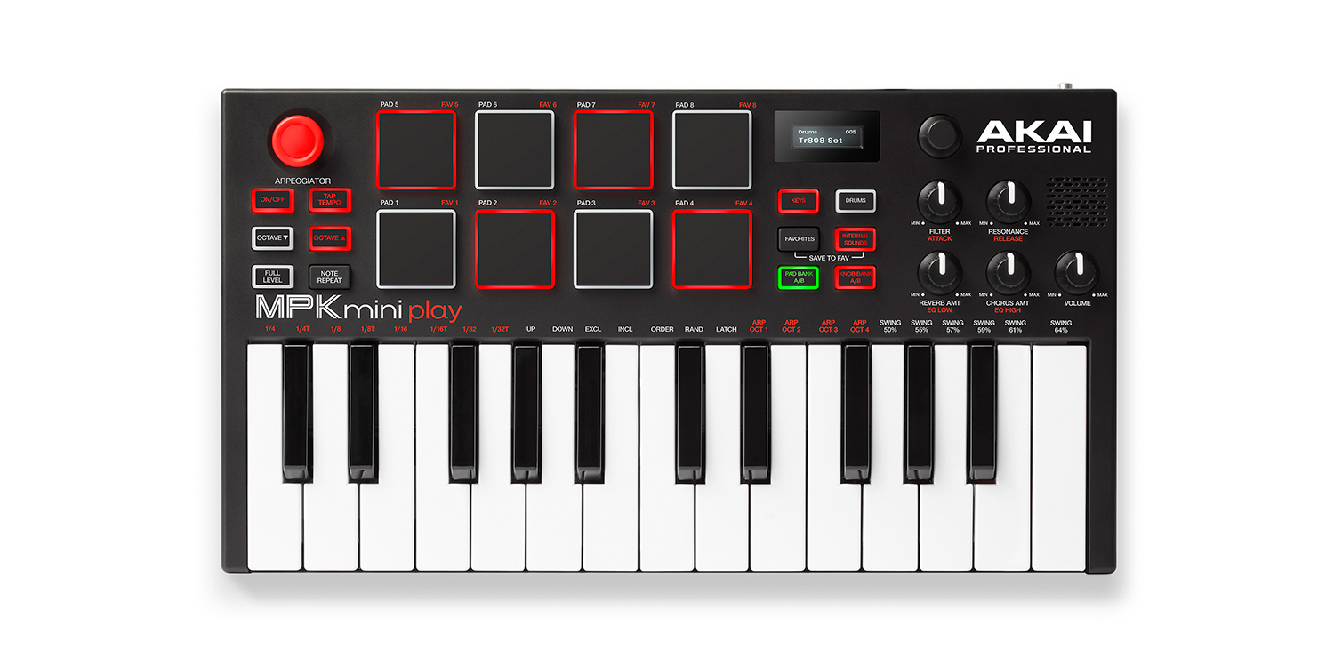 製品情報：MPK Mini Play：AKAI professional