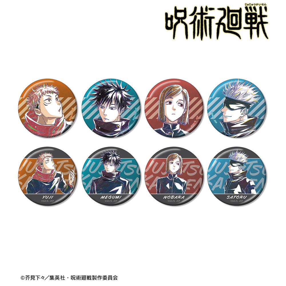 呪術廻戦』トレーディング Ani-Art 第8弾 メタリック缶バッジ(単位/BOX