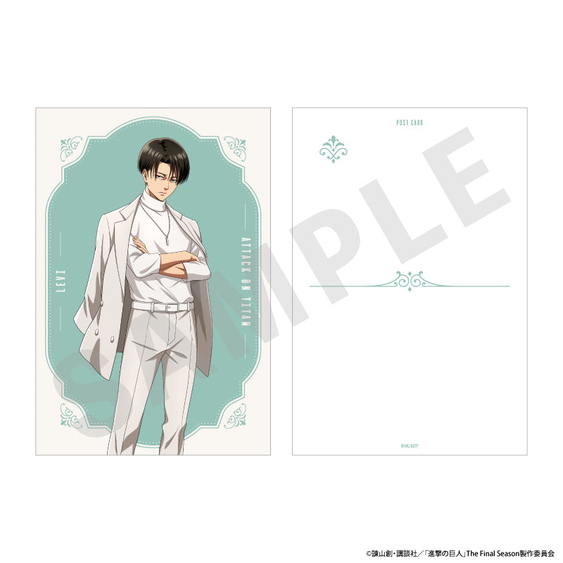 TVアニメ『進撃の巨人』 ホワイトコーデシリーズ ポストカード