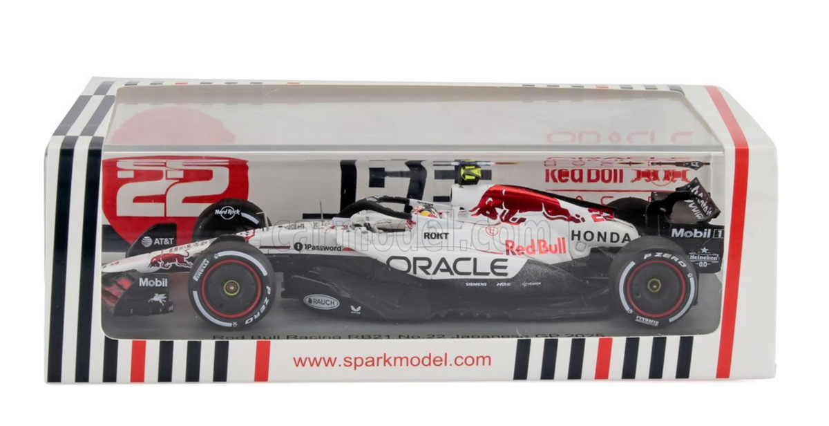 1:43 2025 Yuki Tsunoda -- Japanese GP -- #22 Red Bull RB21 -- Spark F1
