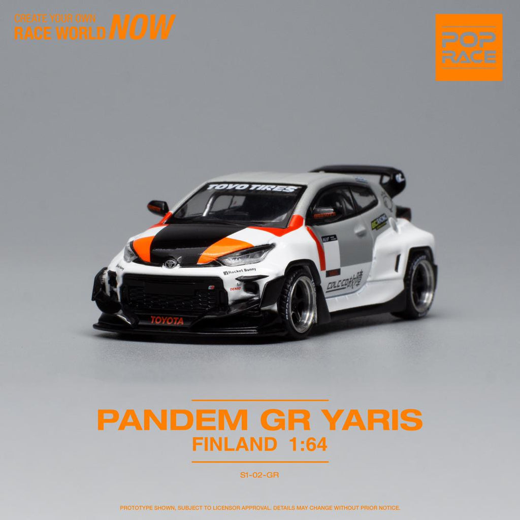1:64 Toyota GR Yaris Pandem Rocket Bunny -- Finland -- Pop Race