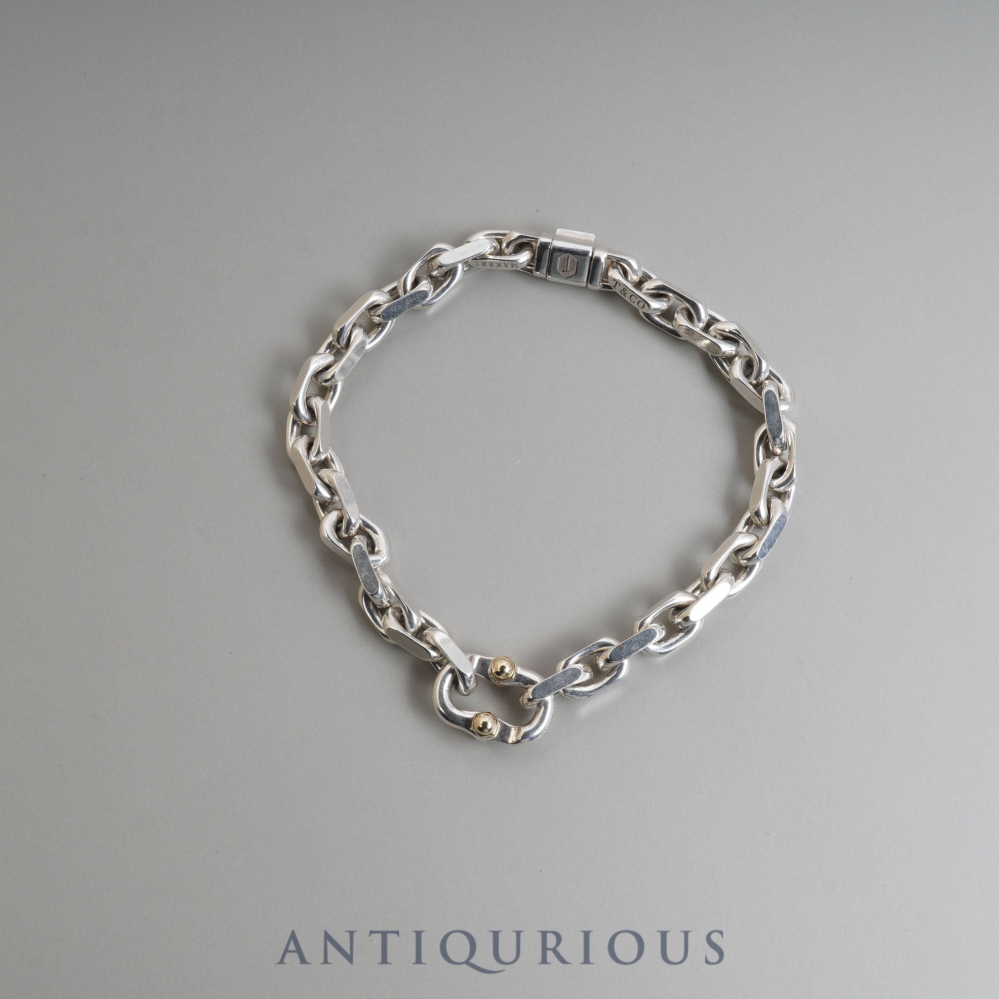 ティファニー ブレスレット メイカーズ ナロー 925/750 | 東京銀座の