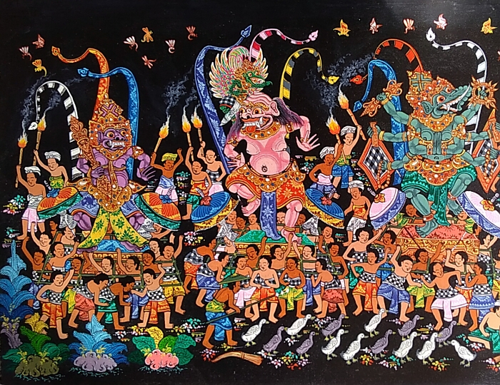 バリ絵画の商品ページ