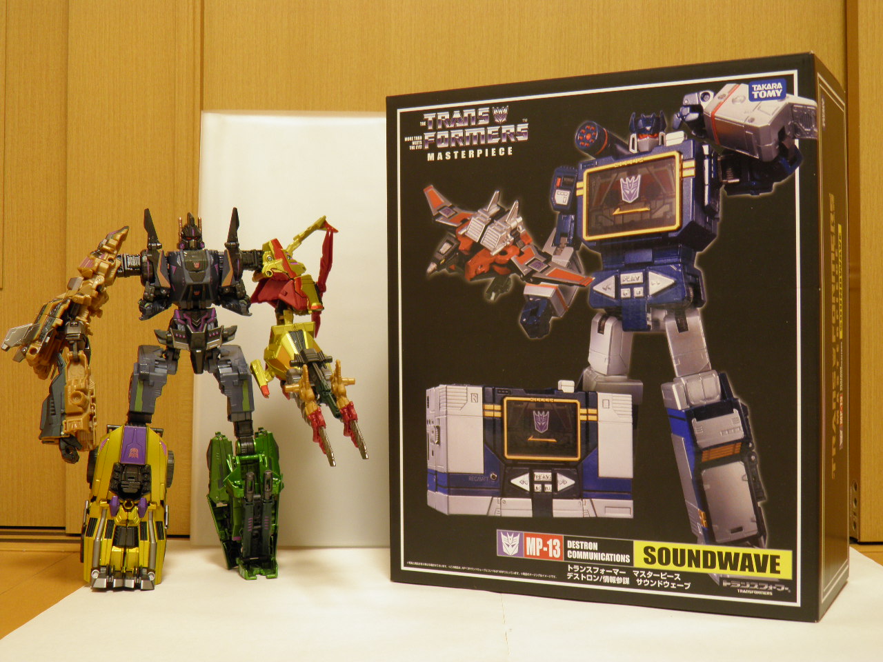 TF マスターピースレビュー ～MP-13 サウンドウェーブ～ | MITAKENの部屋