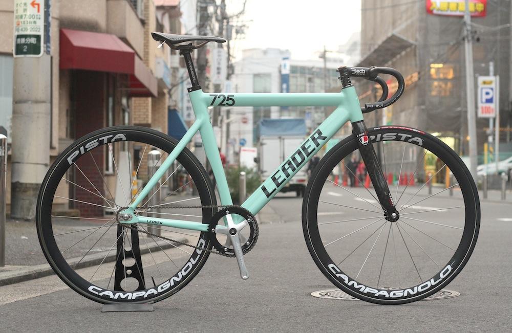 LEADER BIKE 725TR SEAFOAM GREEN CUSTOM !! | ブローチャーズ