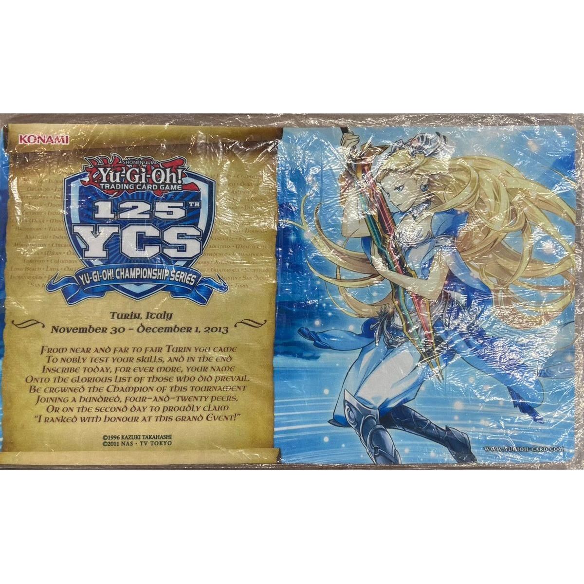 未開封状態A】【遊戯王】 プレイマット 湖の乙女ヴィヴィアン