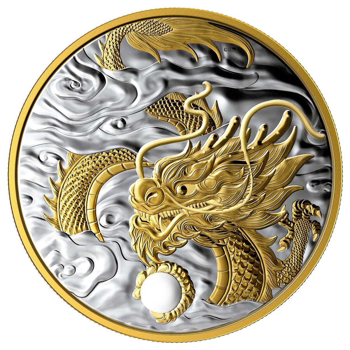 2019 $125 The Benevolent Dragon - Pure Silver Coin