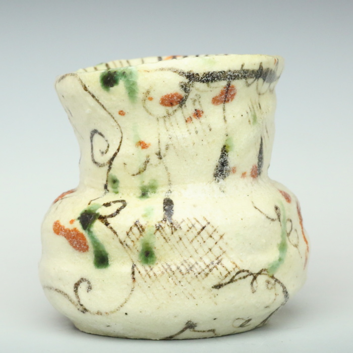 鈴木五郎 弥七田ぐい吞み 作家もの瀬戸焼酒器 酒呑 酒杯 共箱