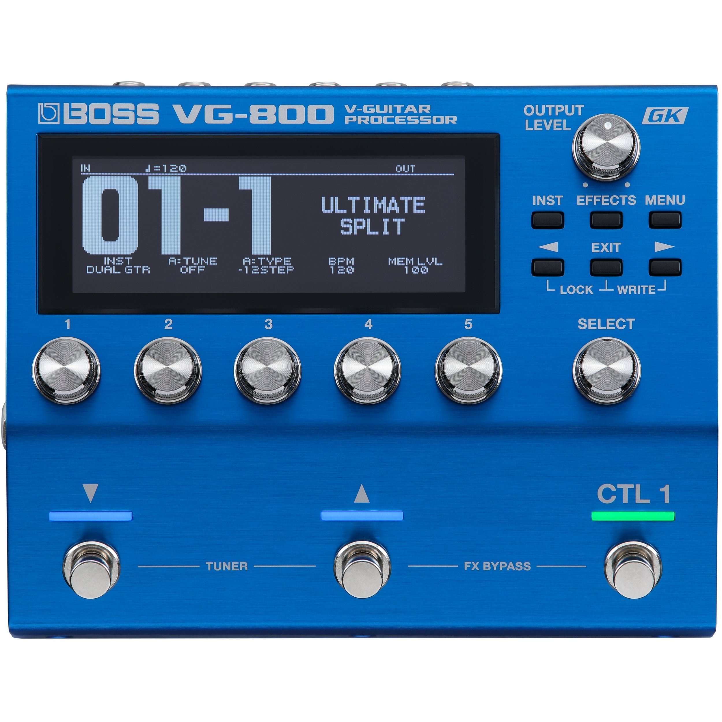 BOSS VG-800 V-Guitar Processor Effects Pedal – Chuck Levin's