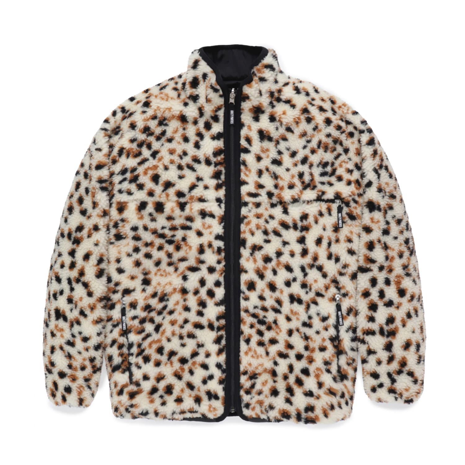 リバーシブルレオパードボアフリースジャケット 24FW-WMO-OD03
