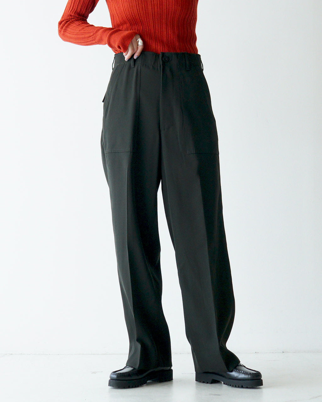 THE SHINZONE ベイカーパンツ BAKER PANTS TYPE-3 ミリタリー センター