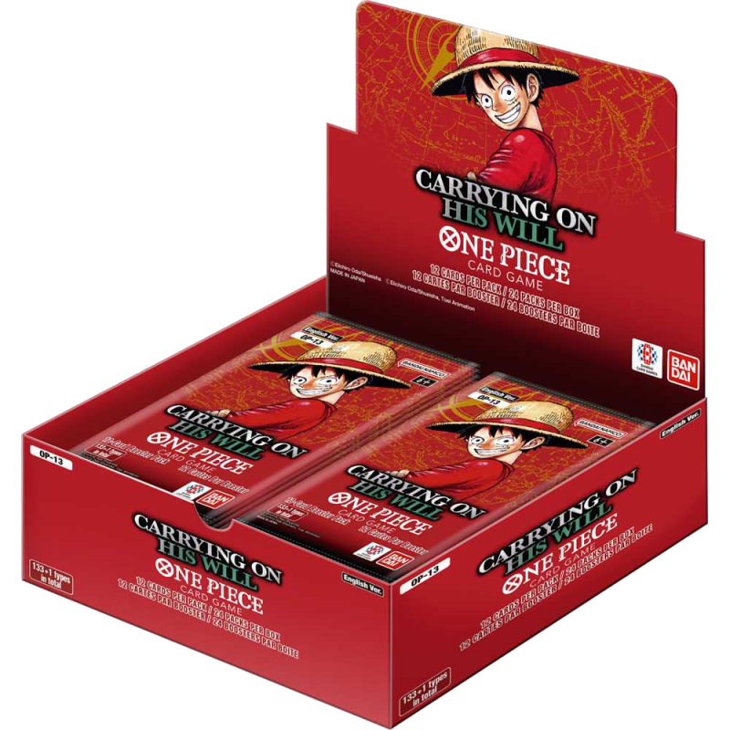 One Piece OP13 Carrying On His Will Booster Box (English
