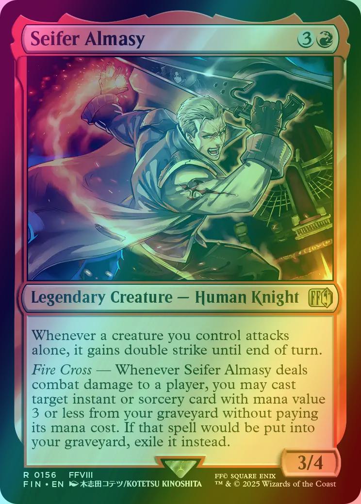Seifer Almasy [156] [FINAL FANTASY] [Foil] – Face to Face Games