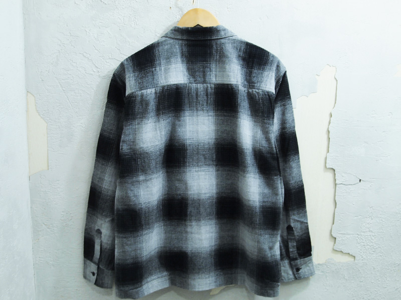 RATS 'COTTON OMBRE CHECK SHIRT'オンブレ チェック シャツ 長袖