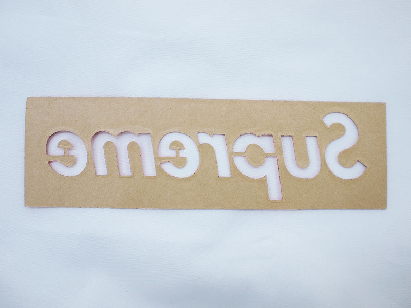 Supreme 'Grip Tape Box Logo Sticker'ボックスロゴステッカー