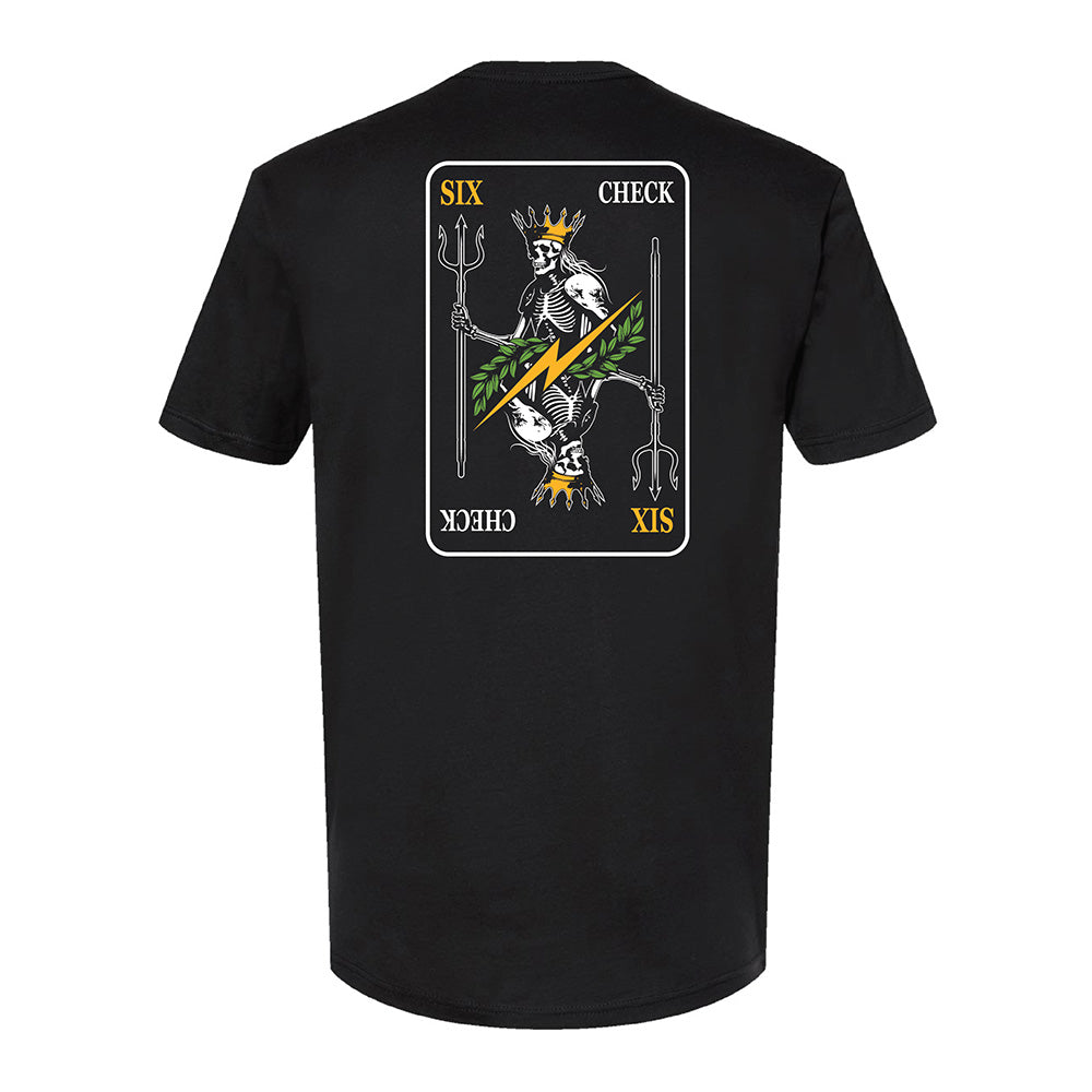 Check Six With Crown T-Shirt – Frogmen MC