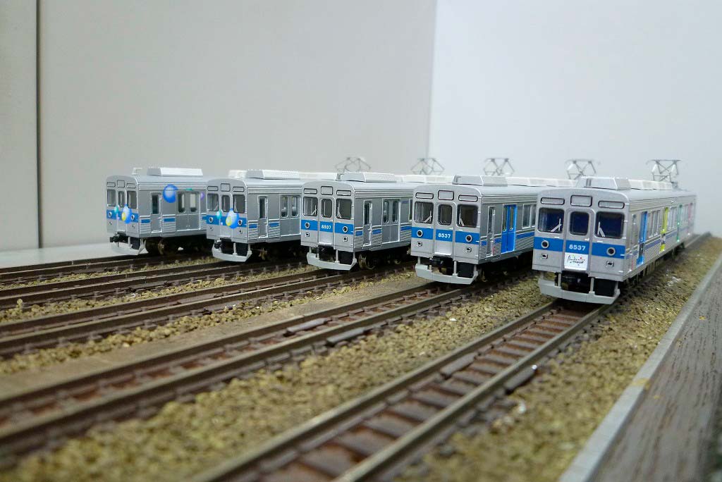 東急8500系（青帯・ドア装飾編成） « GM通信