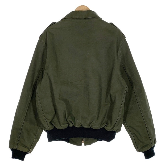 90`s Carhartt カーハート ダック ボンバージャケット サンタフェ モス