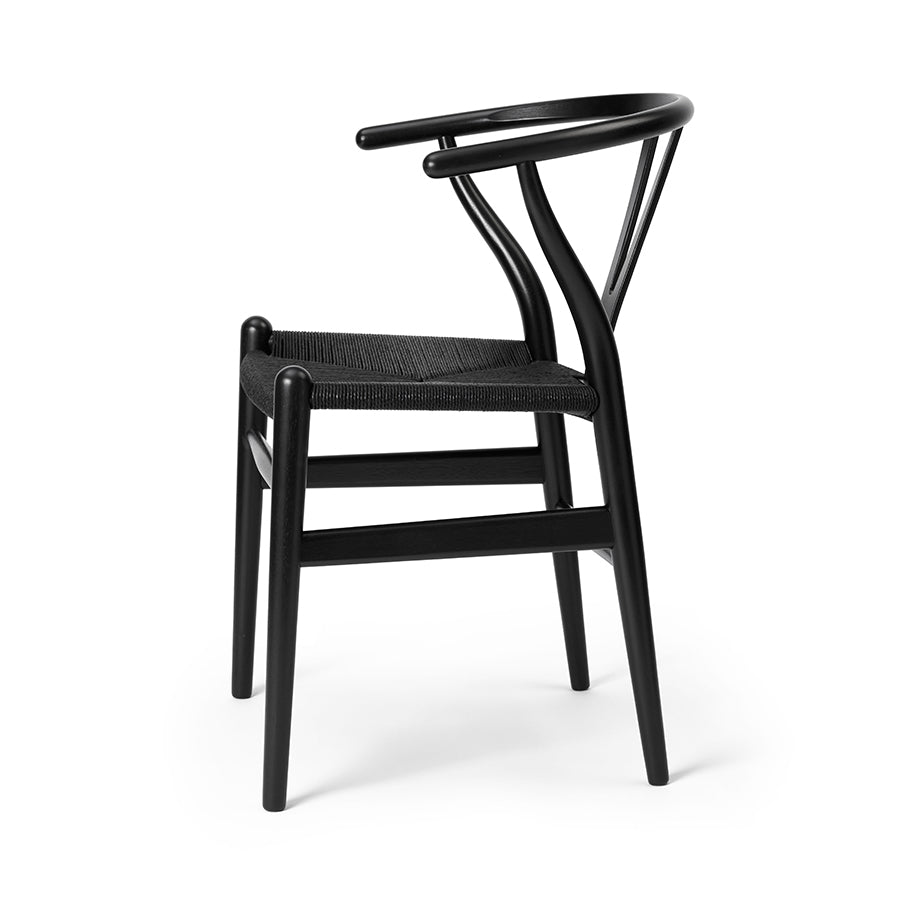 完売】Yチェア CH24 ユーカリブラック ブラック塗装 ブラックペーパー