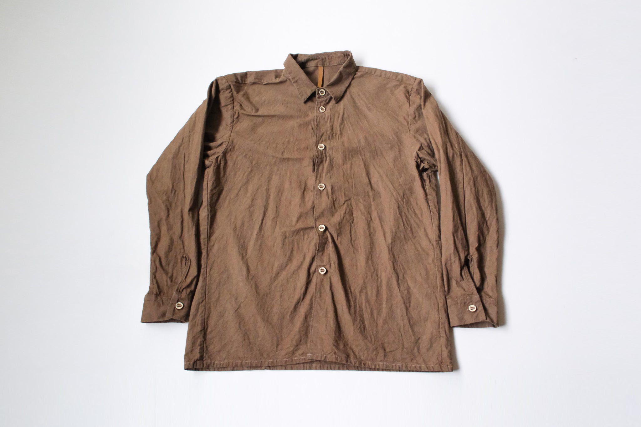 MAN-TLE SHIRT SPS1 Mud Dyeing – 履物関づか 岩倉AA Online Store
