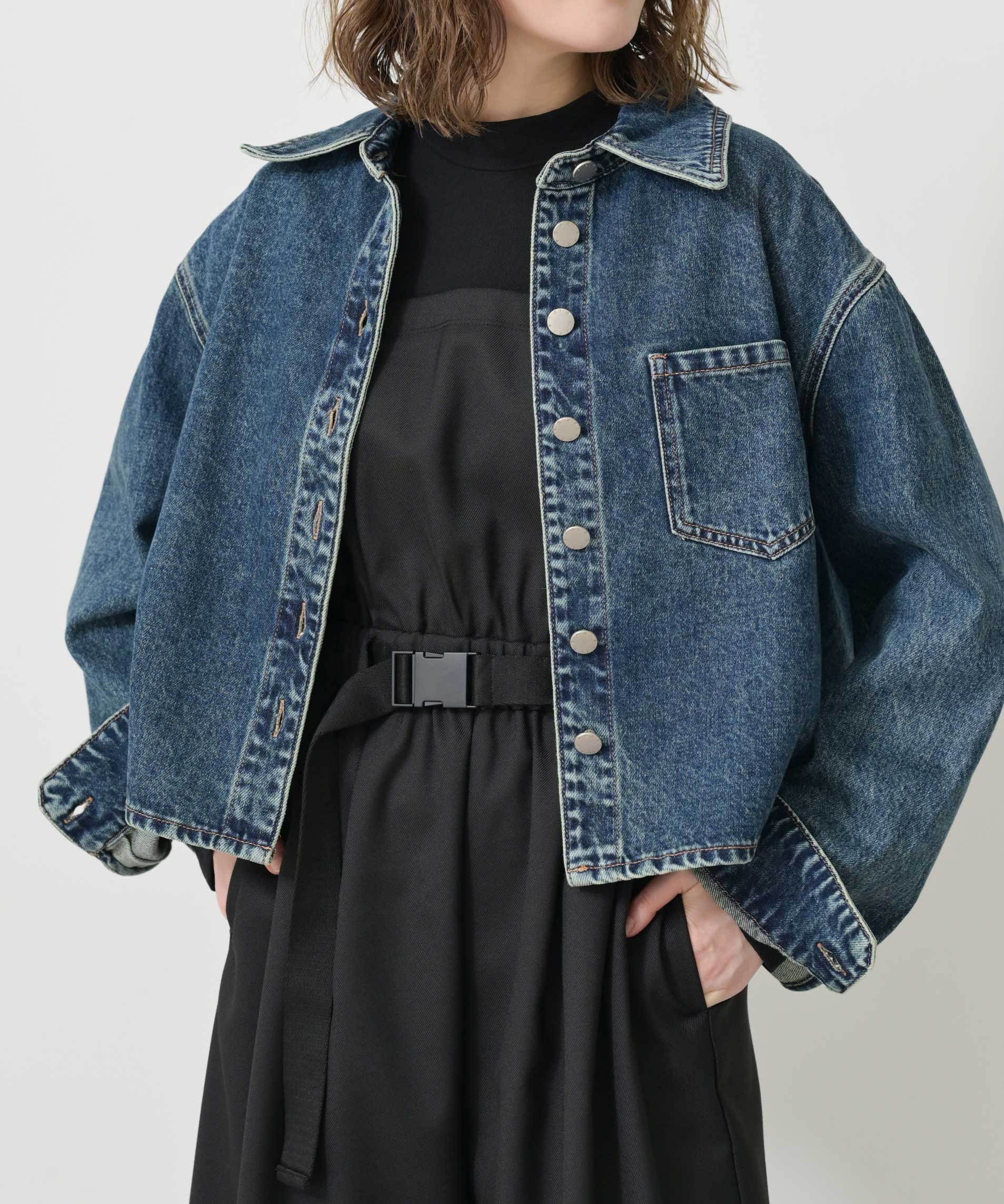 人気のため再生産決定】Denim Shirt Blouson