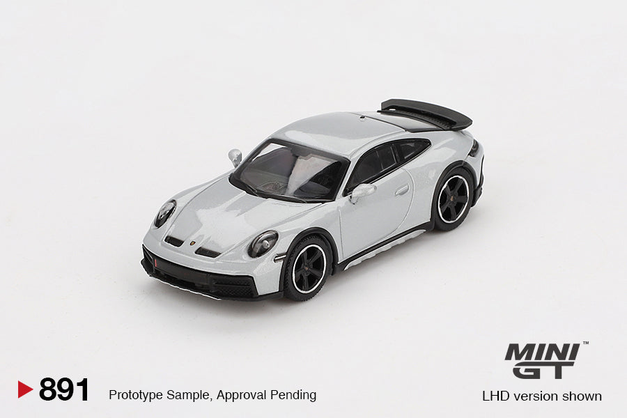 Mini GT 1:64 Porsche 911 Dakar Ice Gray Metallic MGT00891-BL