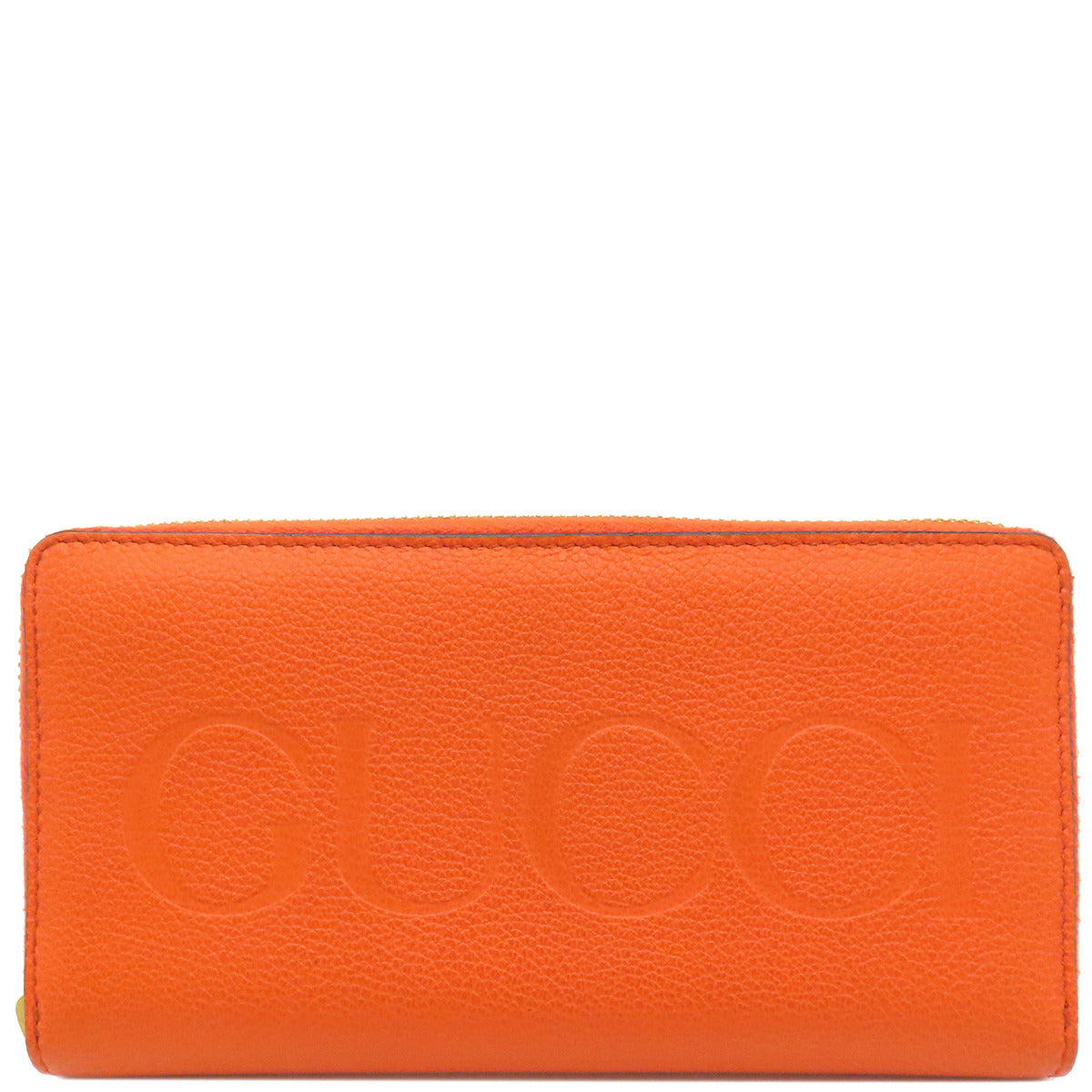 グッチ GUCCI ロゴ ジップアラウンド ウォレット 658691 オレンジ