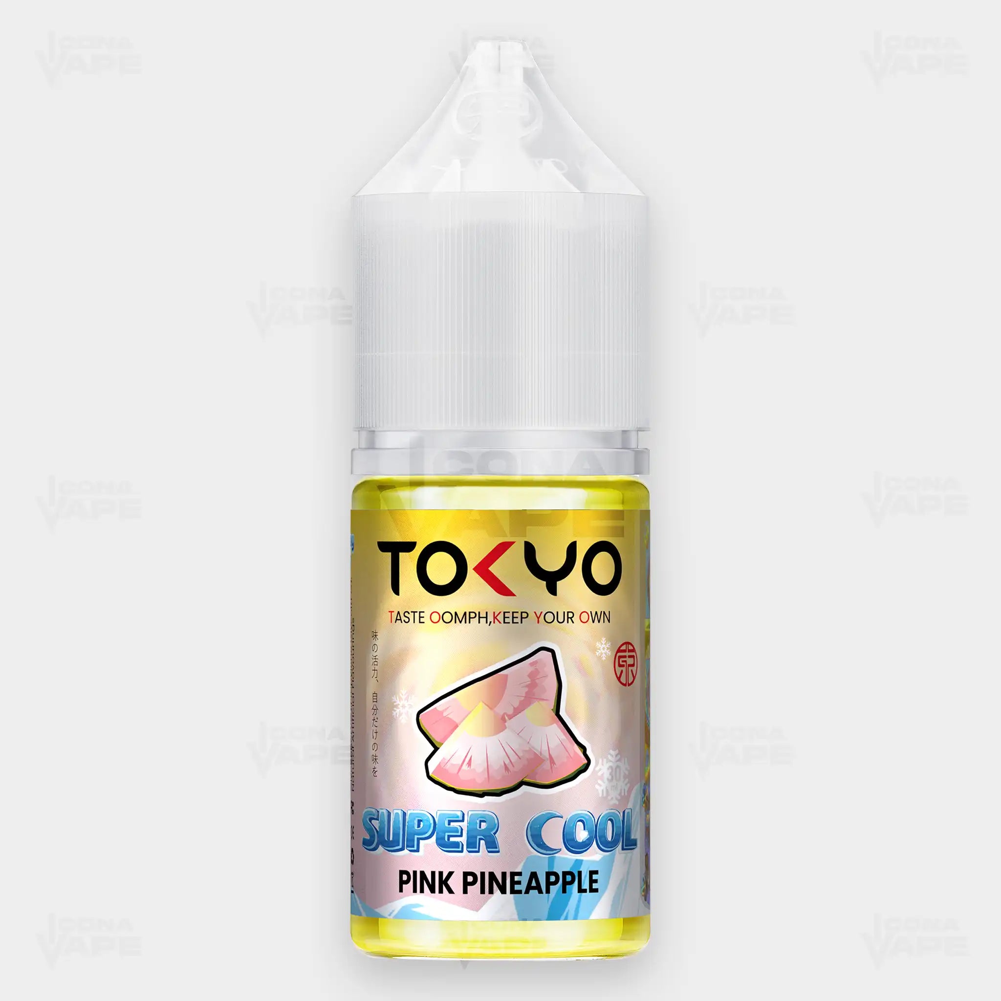 Tokyo Super Cool Pineapple Jam Nic Salt 30ml Pakistan – ICONA VAPE