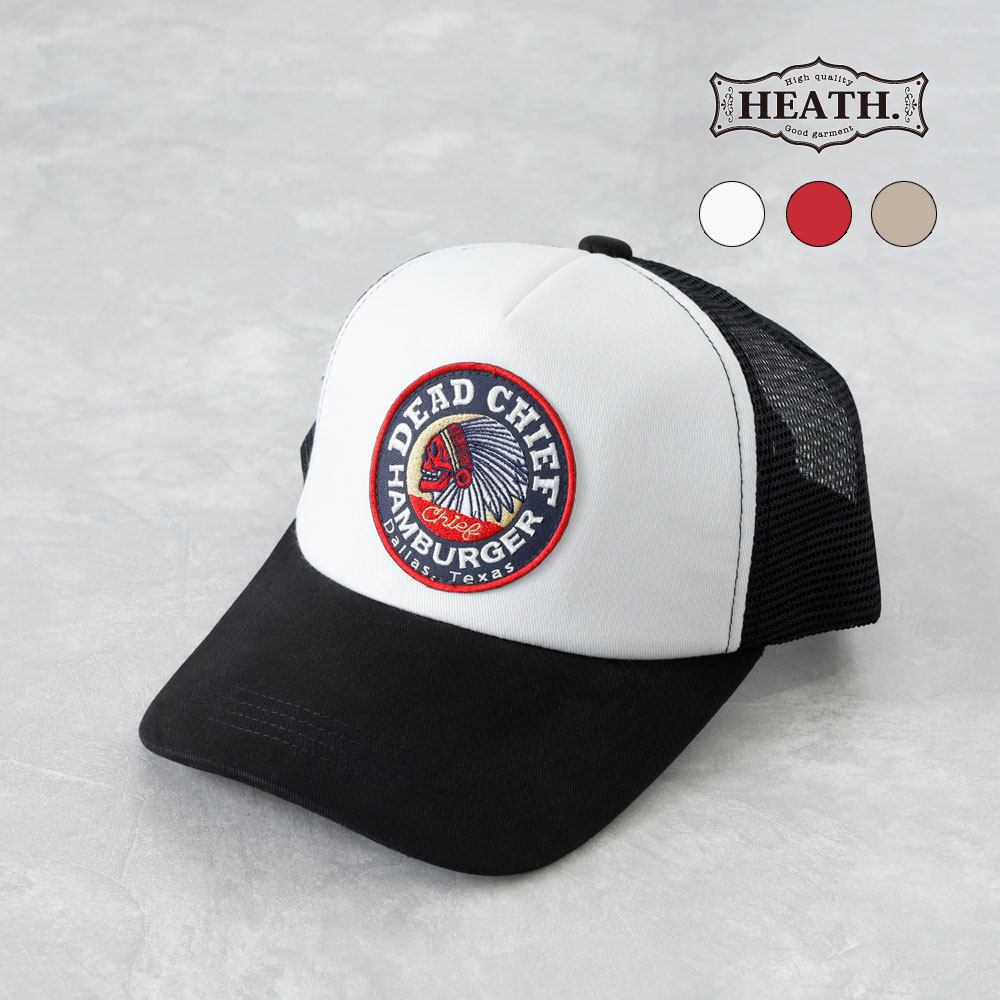 10%OFF！ファミリーセール！】【HEATH】ORIGINAL MESH CAPオリジナル