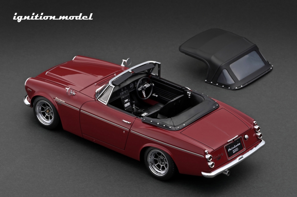 1/18スケール「DATSUN Fairlady 2000 (SR311)」各種は3月14日締切にて