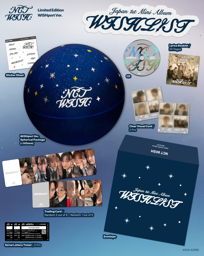 WISHLIST(WISHport Ver./WISHarc Ver./Dreamy Ver./通常盤)《4形態