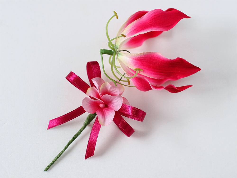 ZGO-30 グロリオサポップピンクコサージュ(SALE) – インスタイルコサージュ