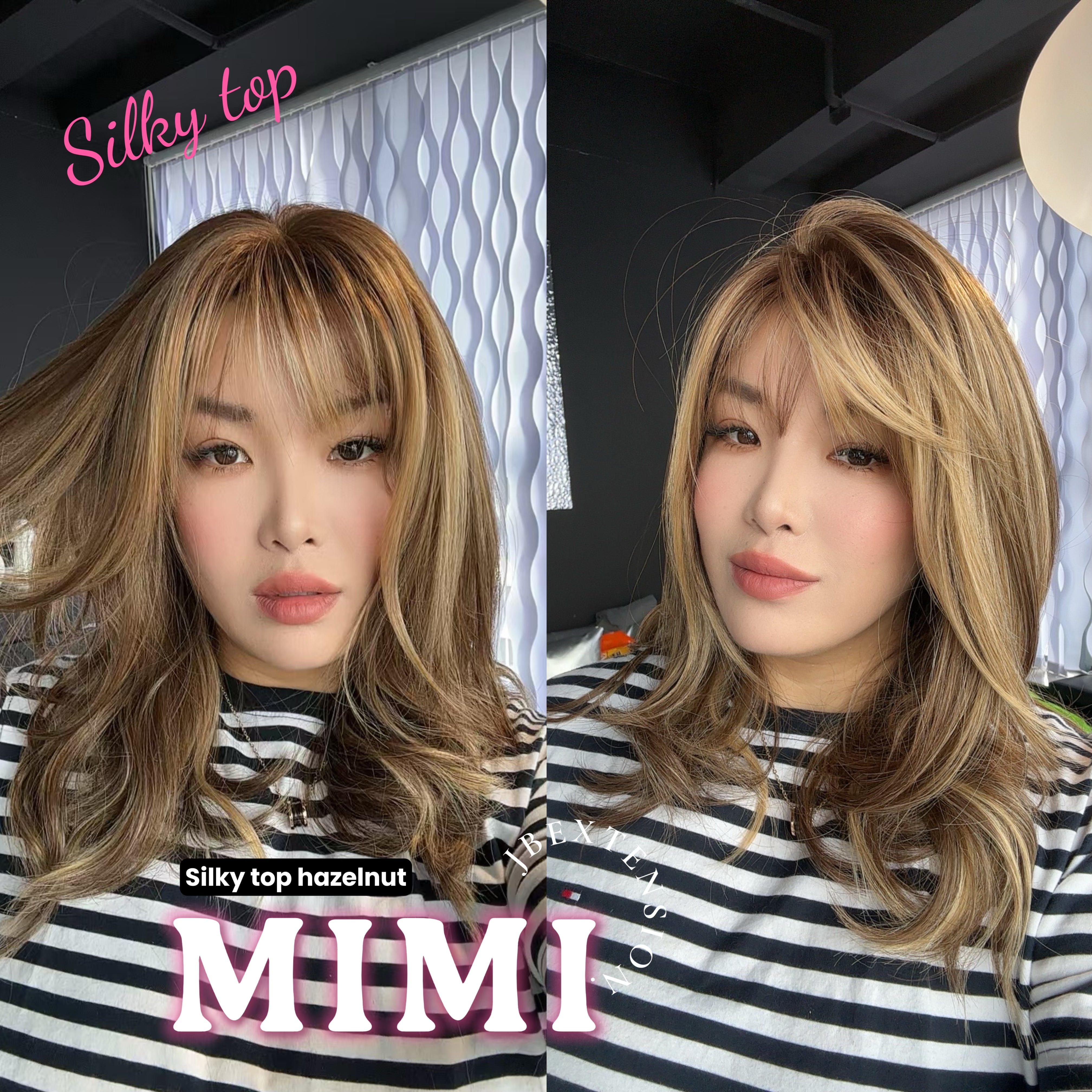 JBEXTENSION 16 Inches Scalpiana 3.5X4 Hard Silky Top Natural Scalp